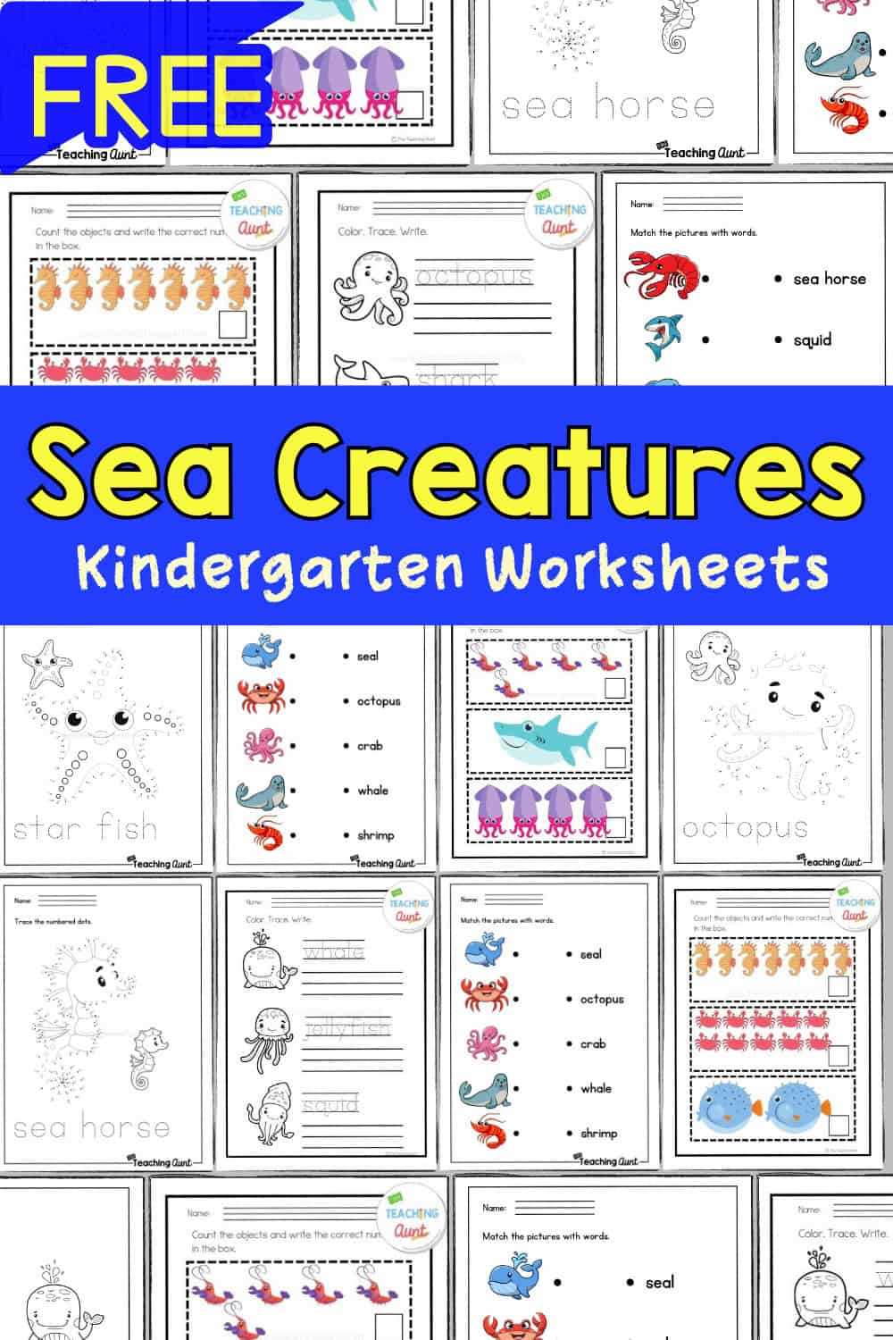 free printable under the sea worksheets