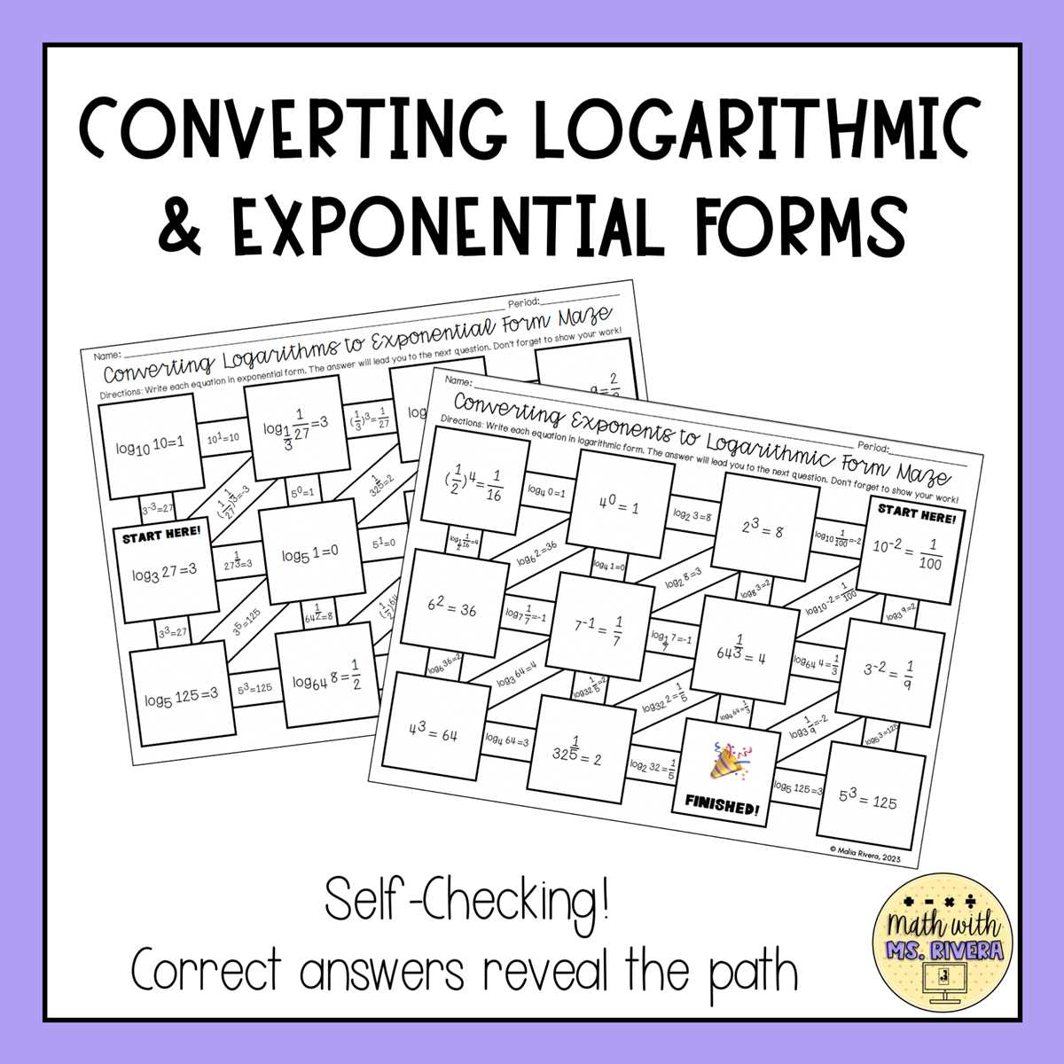log to exponential form worksheet log to exponential form worksheet