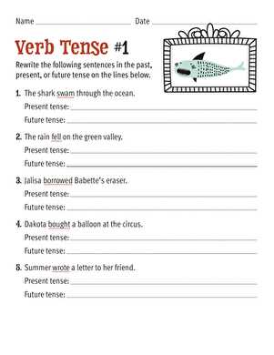 future tense verbs worksheet