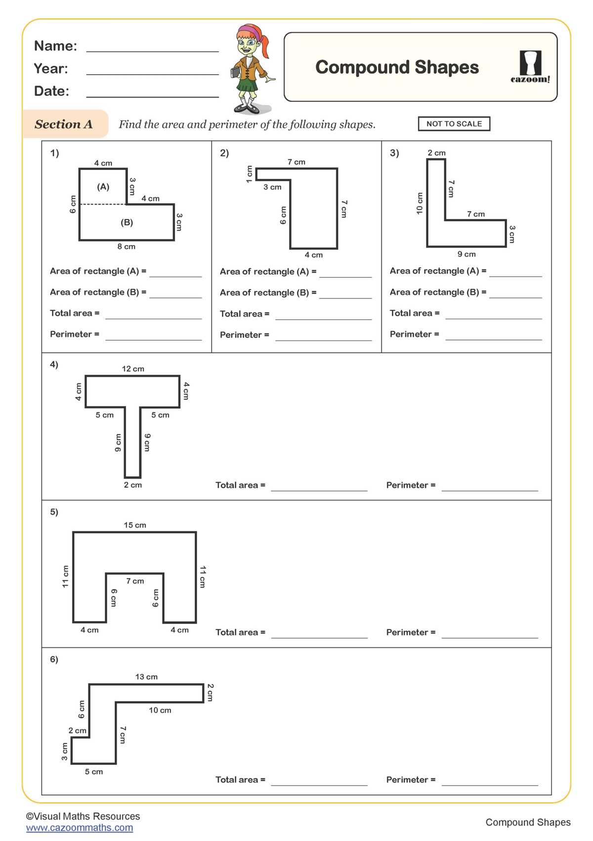 find unknown side length perimeter worksheet