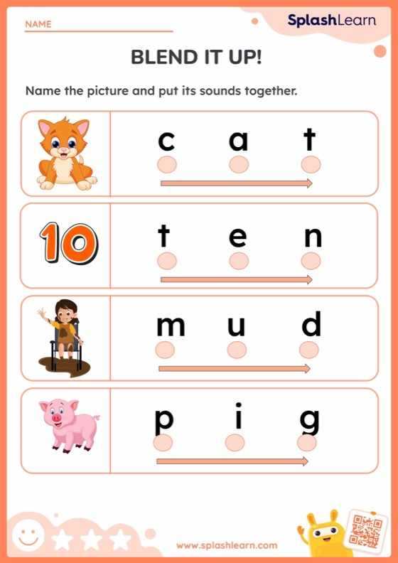cvc worksheet printable