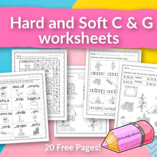 soft g and hard g worksheets soft g and hard g worksheets