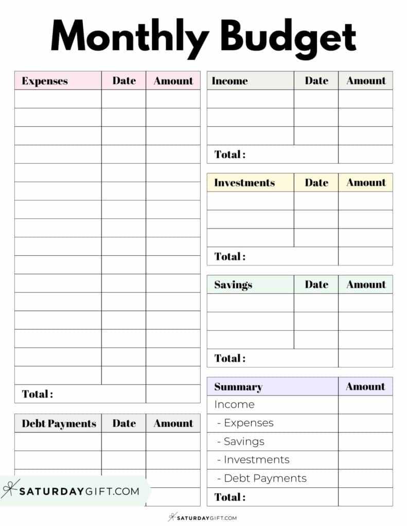 free printable beginner simple budget worksheet free printable beginner simple budget worksheet