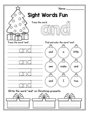 christmas worksheets for preschoolers