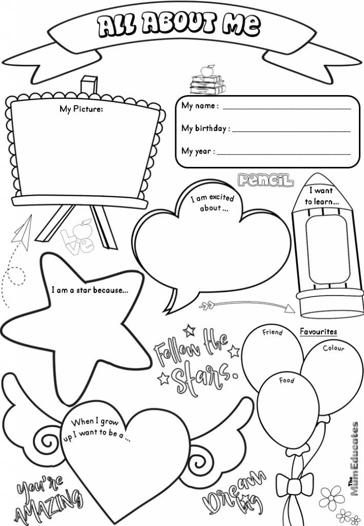 get to know me worksheets get to know me worksheets