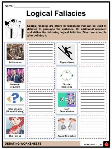classroom debate worksheets
