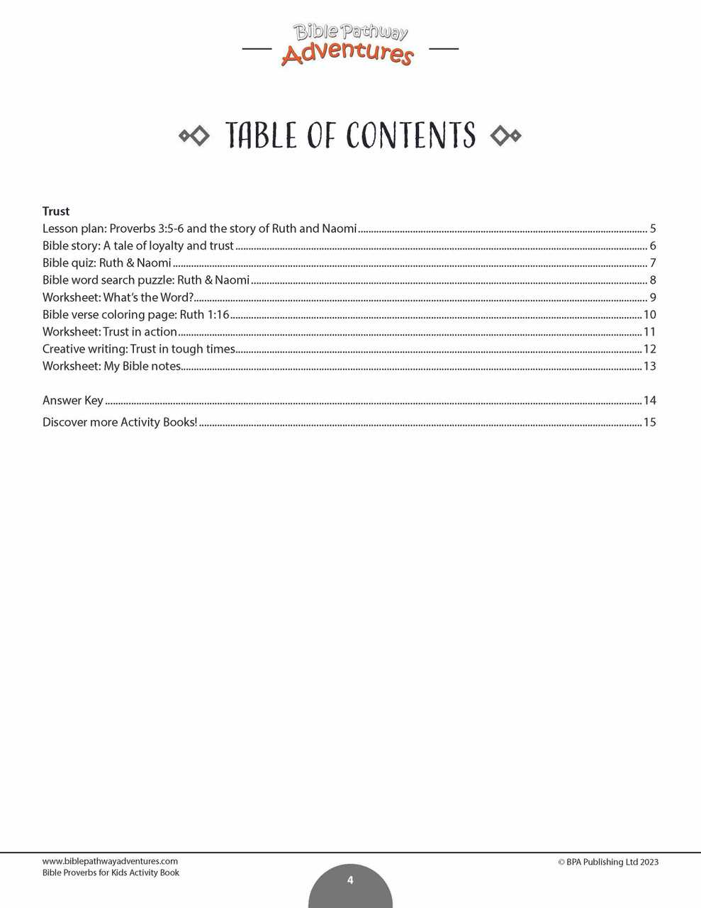 bible activity worksheets
