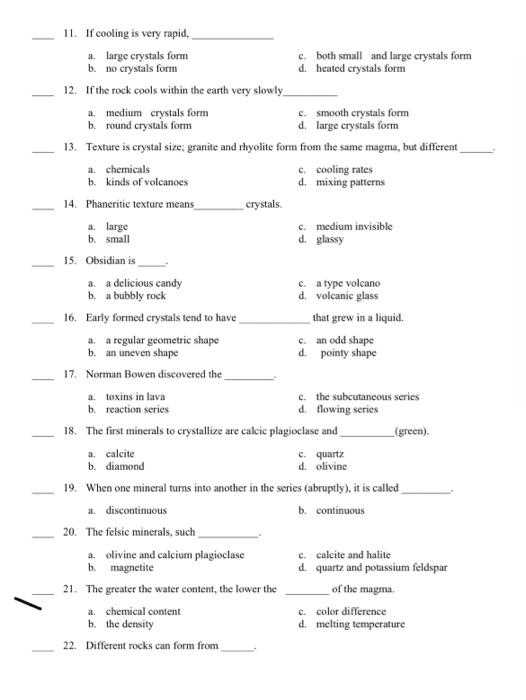 earth revealed worksheets