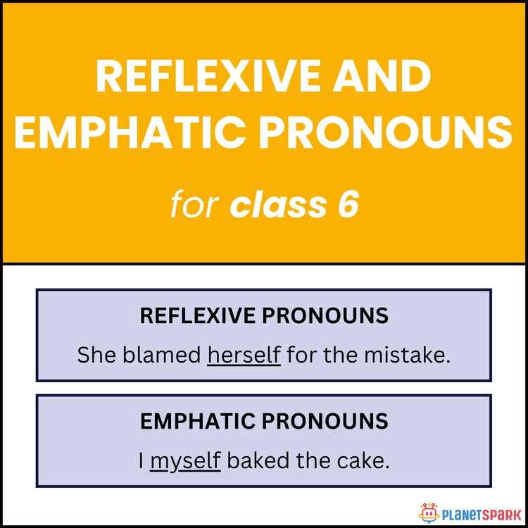 emphatic pronouns worksheet emphatic pronouns worksheet