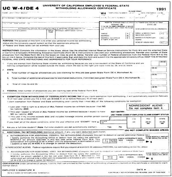 dependent tax worksheet california