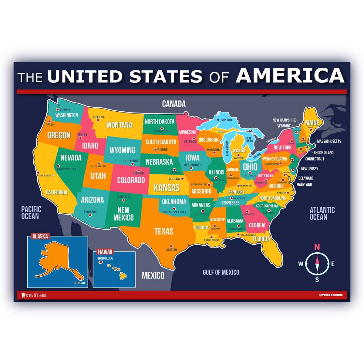 map of usa worksheet