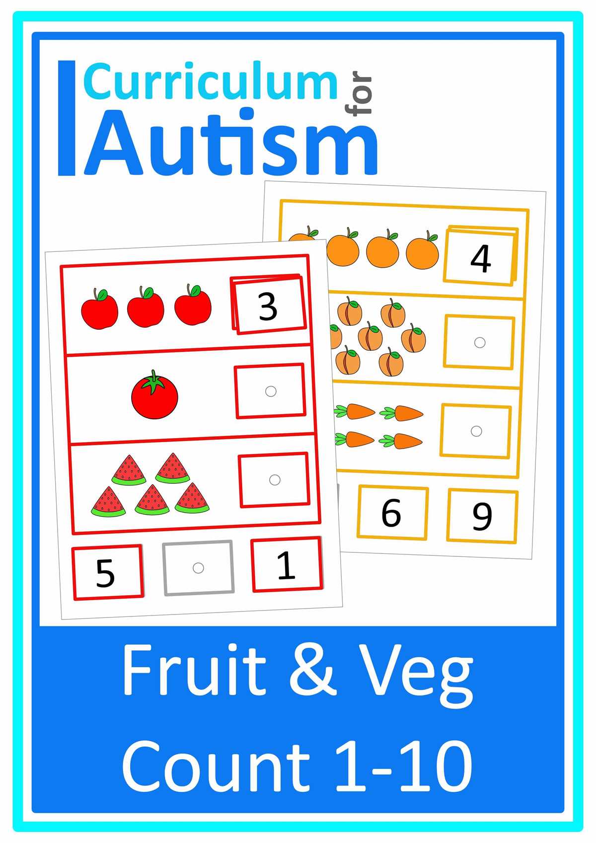 math worksheets for autistic students