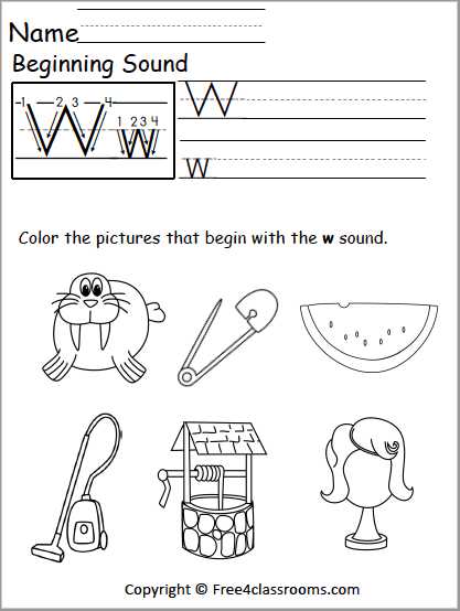 free letter sound worksheets