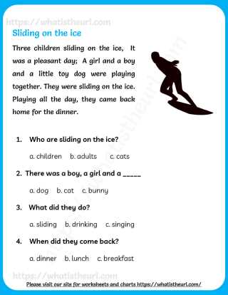 free comprehension worksheets for grade 2