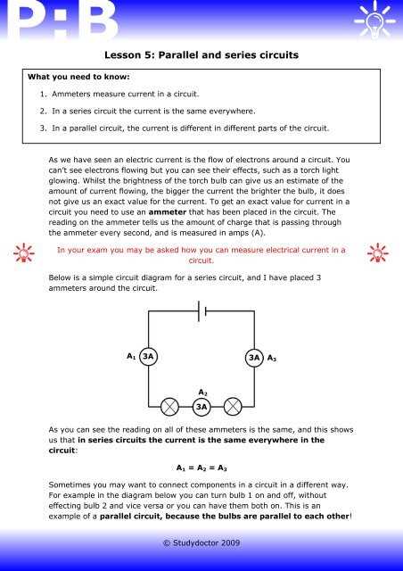 circuit worksheet 1