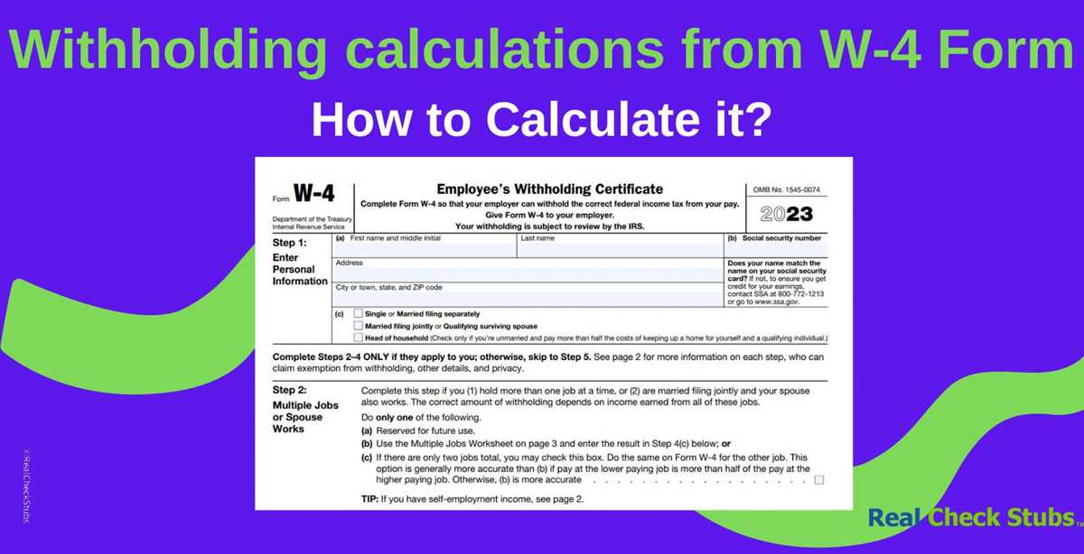 federal multiple jobs worksheet