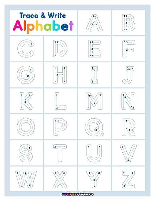 writing worksheets for preschoolers