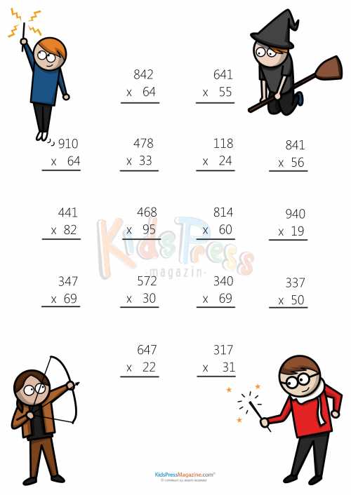 7s multiplication worksheets