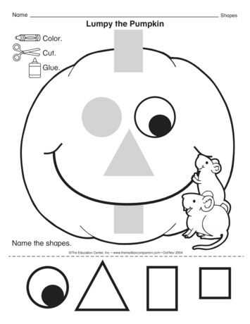 halloween worksheet preschool