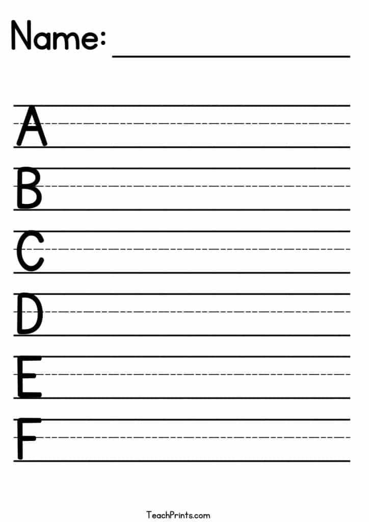 handwriting free printable preschool worksheets tracing letters