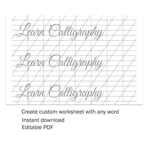 handwriting worksheet creator