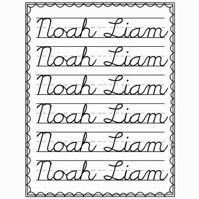 handwriting worksheet generator