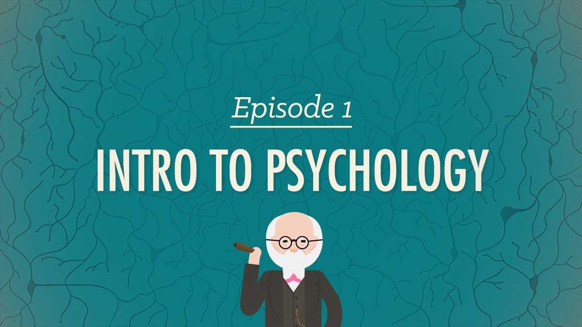 crash course psychology 12 worksheet