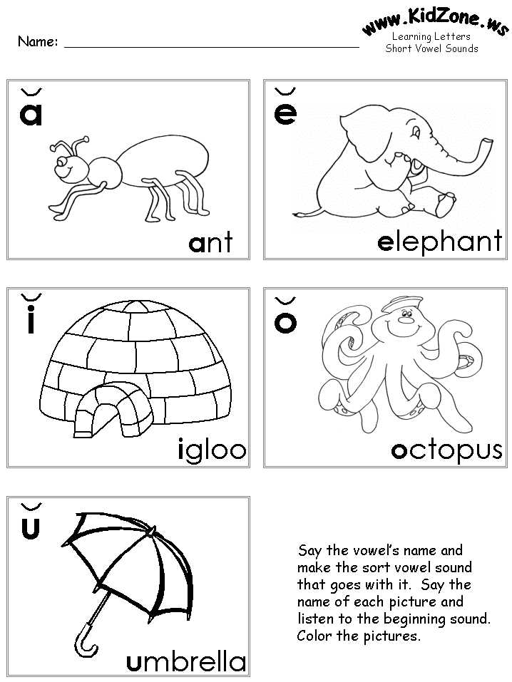 short vowel sounds worksheets short vowel sounds worksheets