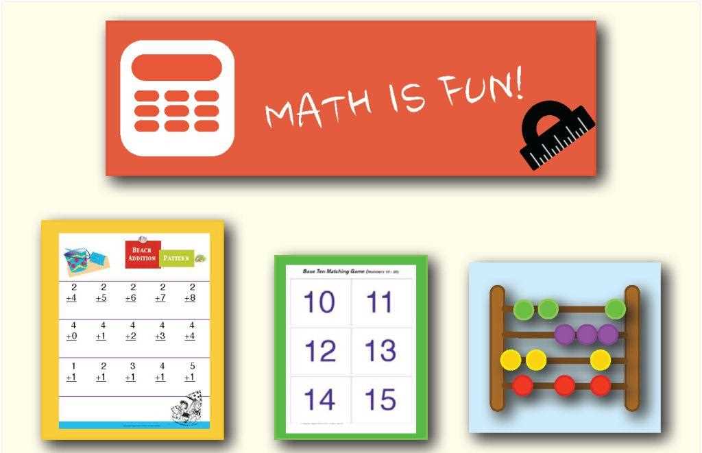 1st grade math worksheets free