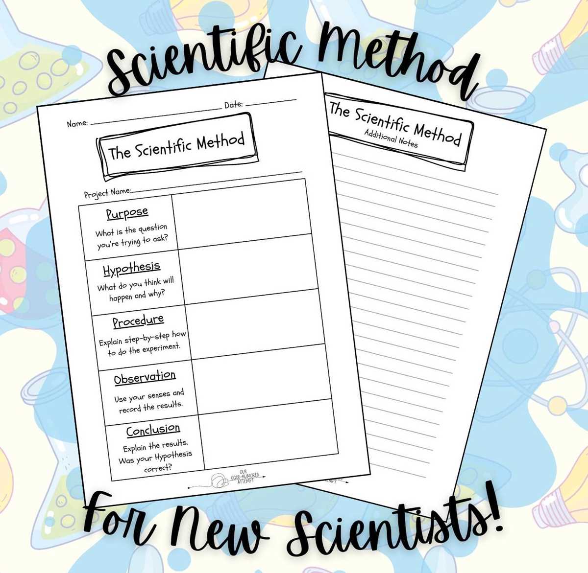 the methods of science worksheet