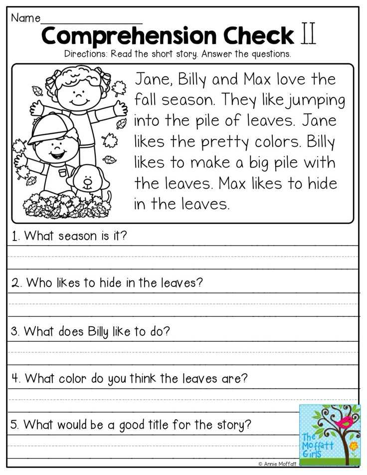 free 3rd grade reading comprehension worksheets