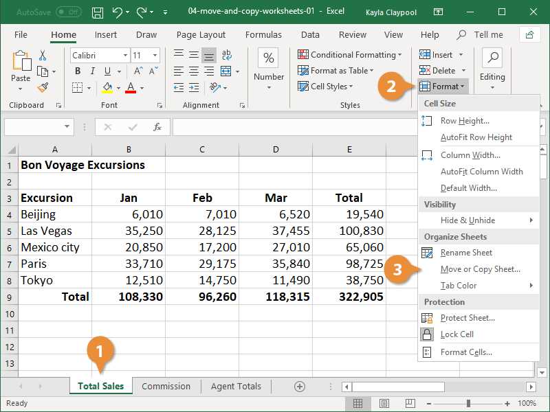 how to copy an excel worksheet