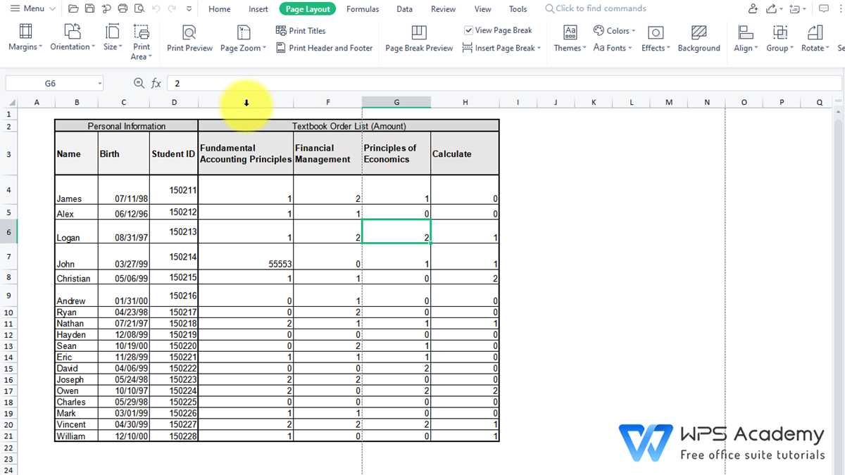 how to print a excel worksheet