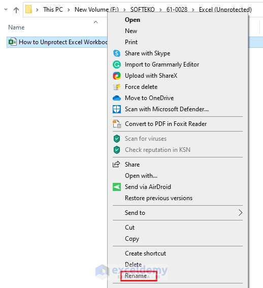 how to unprotect a worksheet in excel without password