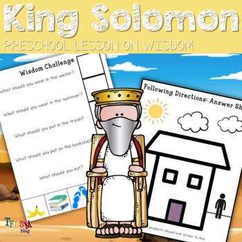 king solomon worksheets