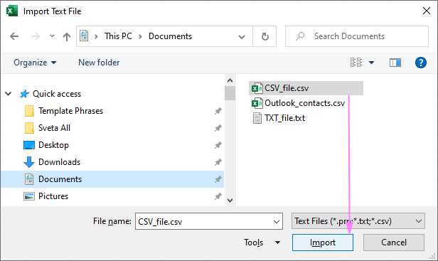 excel vba import csv to worksheet