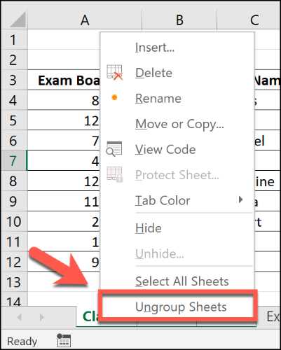 what is the purpose of grouping worksheets in excel