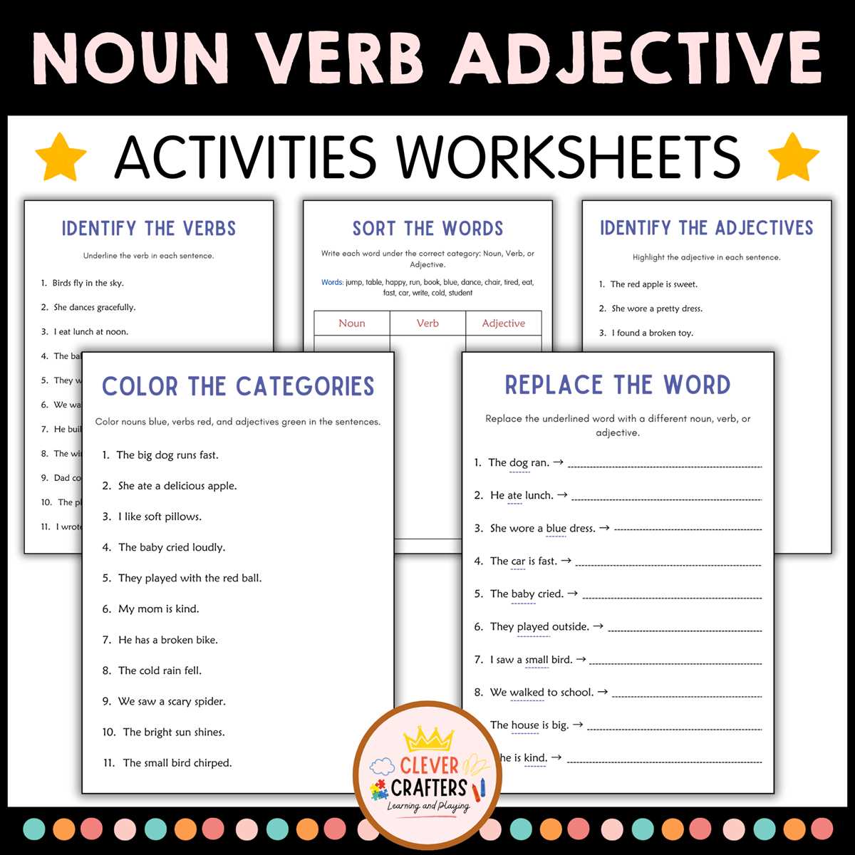 adjective worksheet 2nd grade