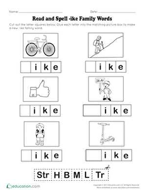 ake family worksheets