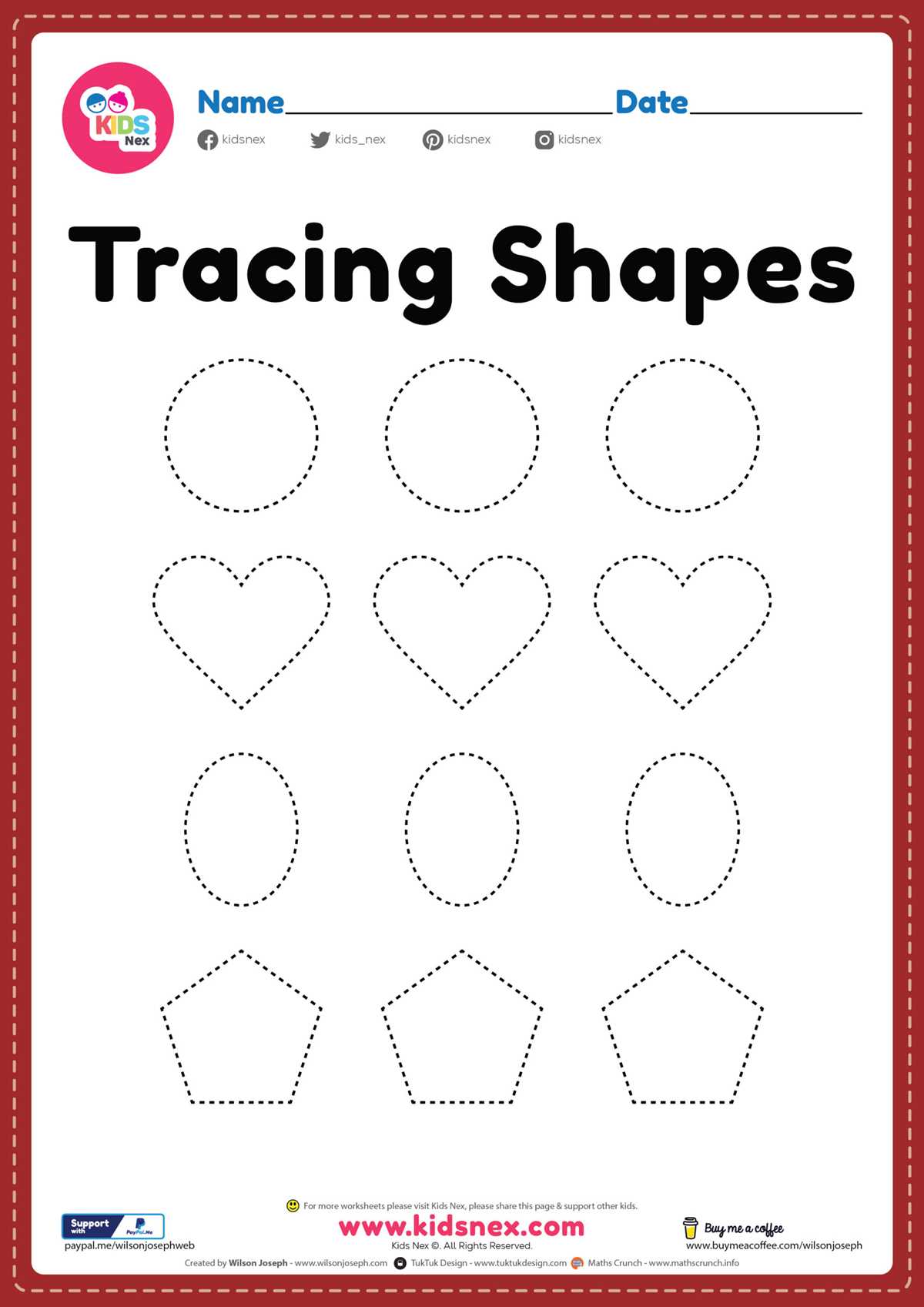 printable worksheets for kindergarten