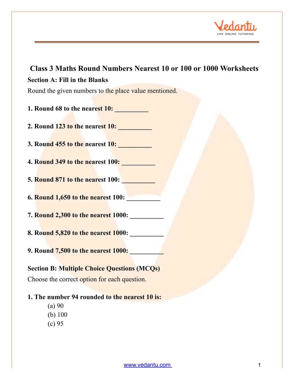 counting on and back in 10s 100s and 1000s worksheets