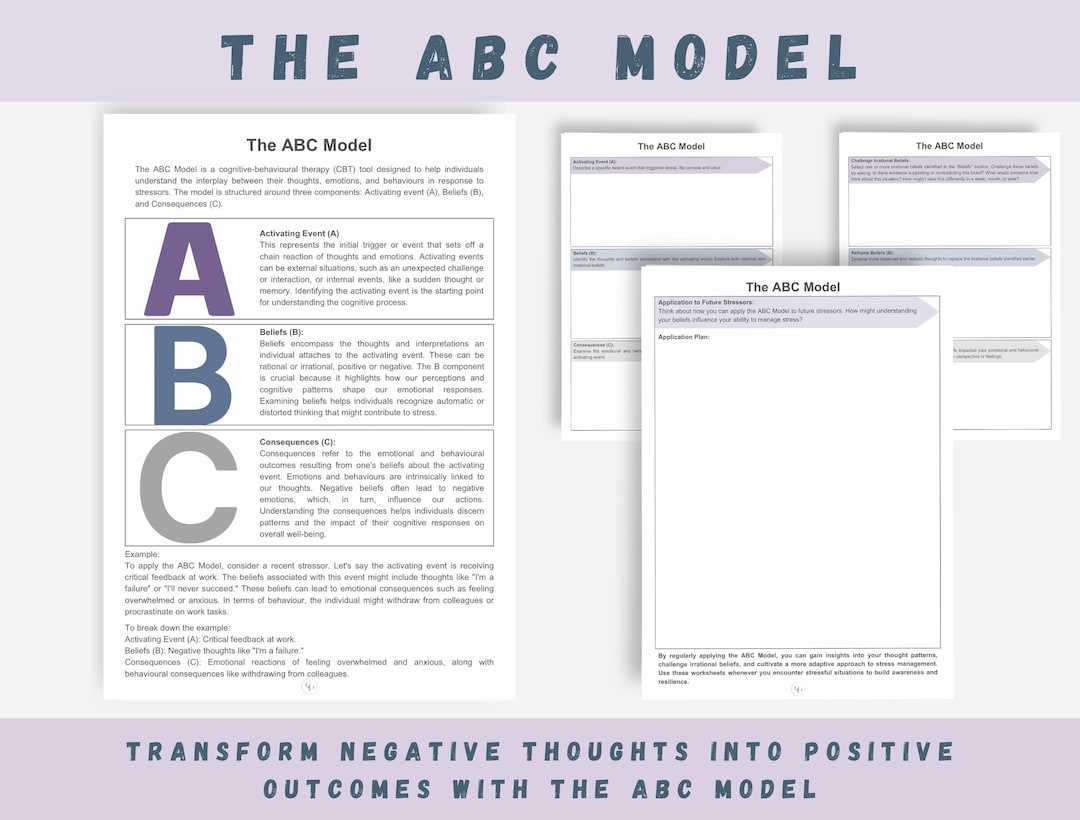 abc of cbt worksheet