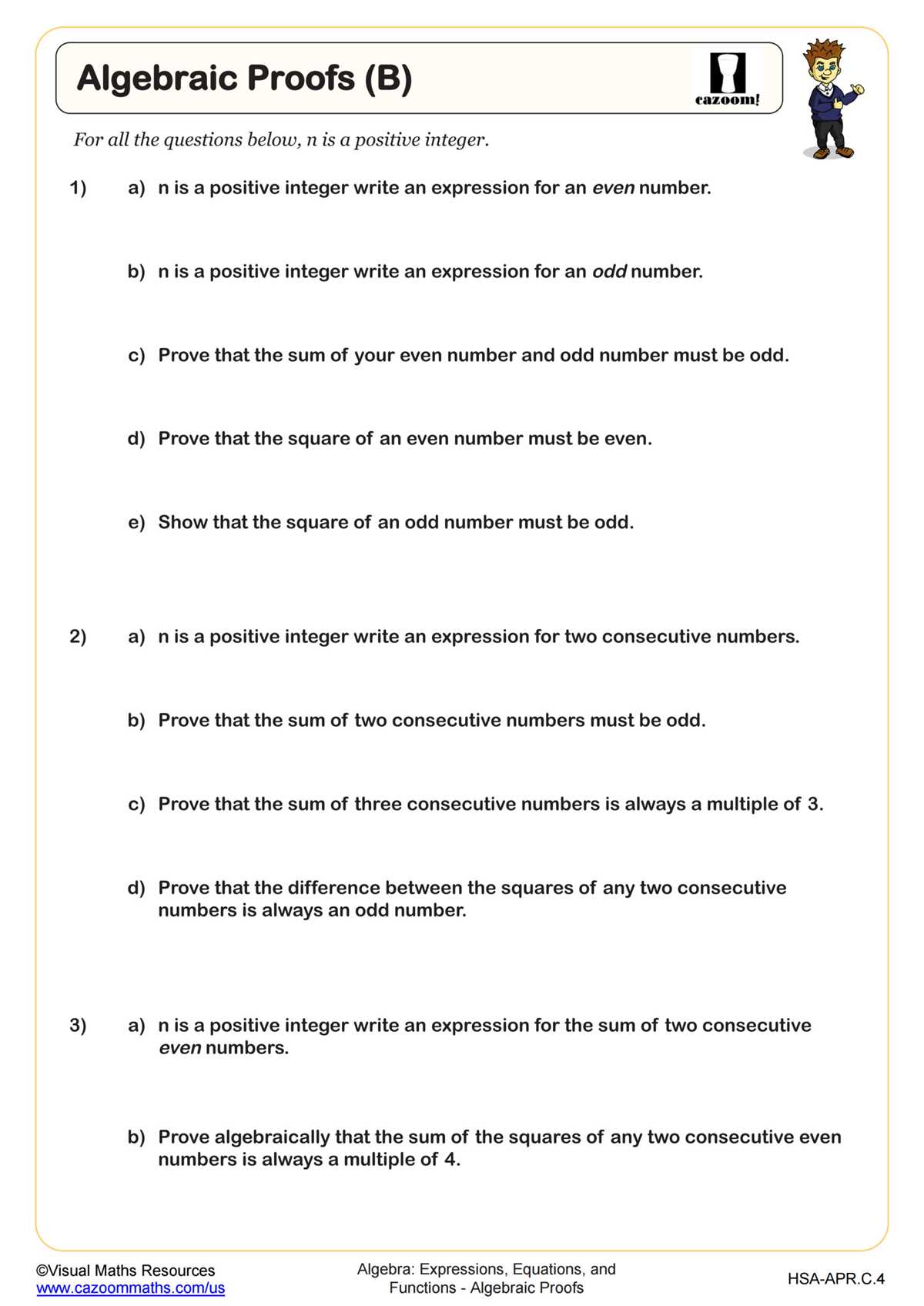 geometry proofs worksheets