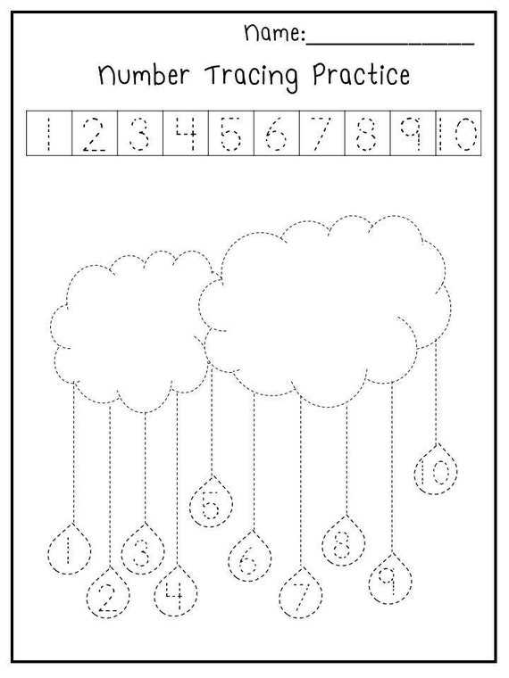spring kindergarten worksheets