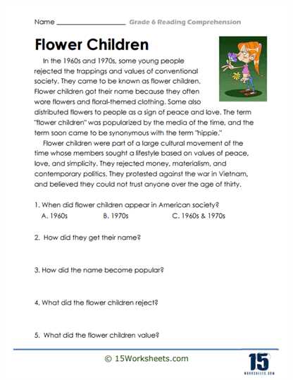 6th grade reading comprehension worksheets 6th grade reading comprehension worksheets
