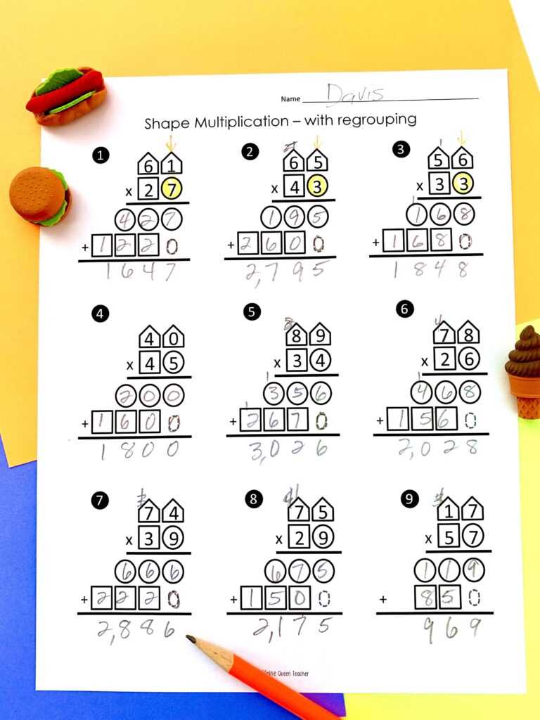 2 digit by 2 digit multiplication worksheets free