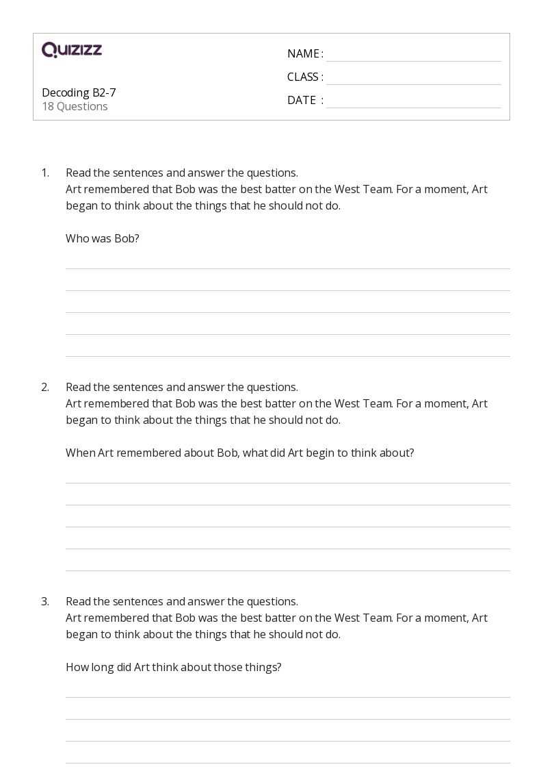 decoding unfamiliar words worksheets