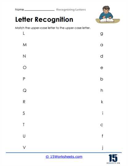 identifying alphabets worksheets