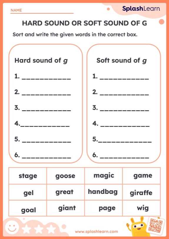hard and soft c worksheets