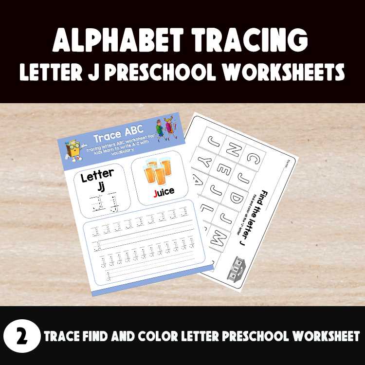 j worksheets for preschool